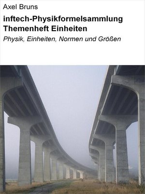cover image of inftech-Physikformelsammlung Themenheft Einheiten